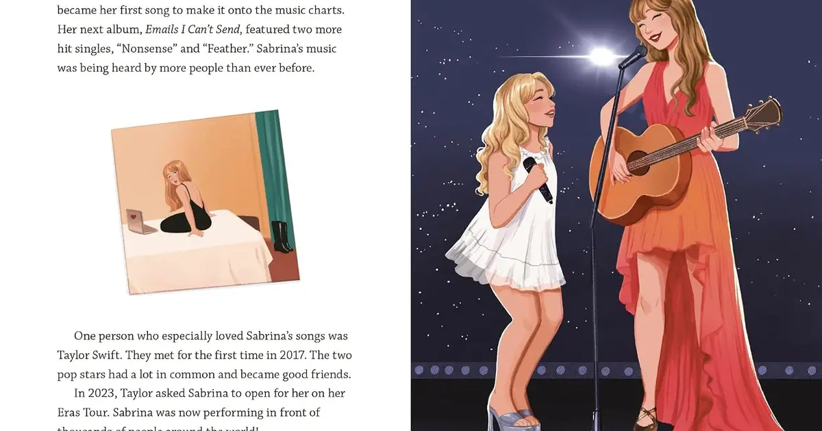 Here’s How Miley Cyrus & Taylor Swift Make Cameos in New Sabrina Carpenter Children’s Book