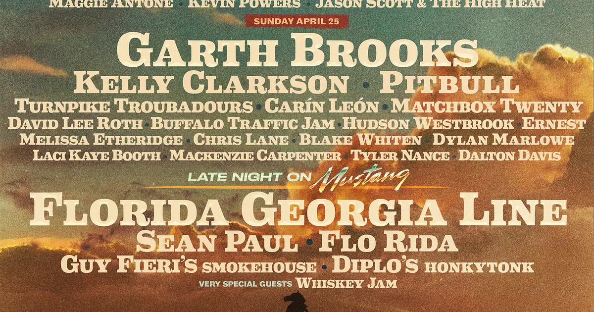 Garth Brooks, Riley Green, Zach Top to Headline Stagecoach 2027: ‘A Guaranteed Good Time’