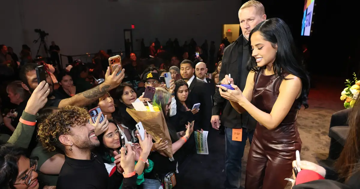 Becky G Brings World Mental Health Day Festival to a Powerful Close in NYC & More Uplifting Moments