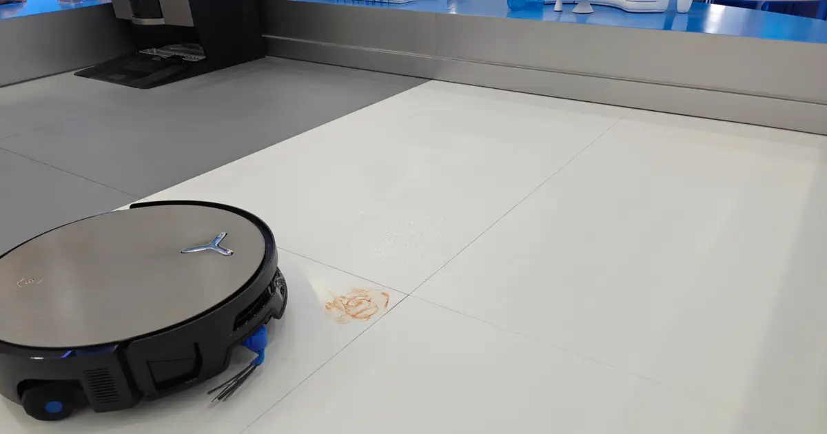 I Watched a Stain Removing Robot Completley Miss Its Target at IFA