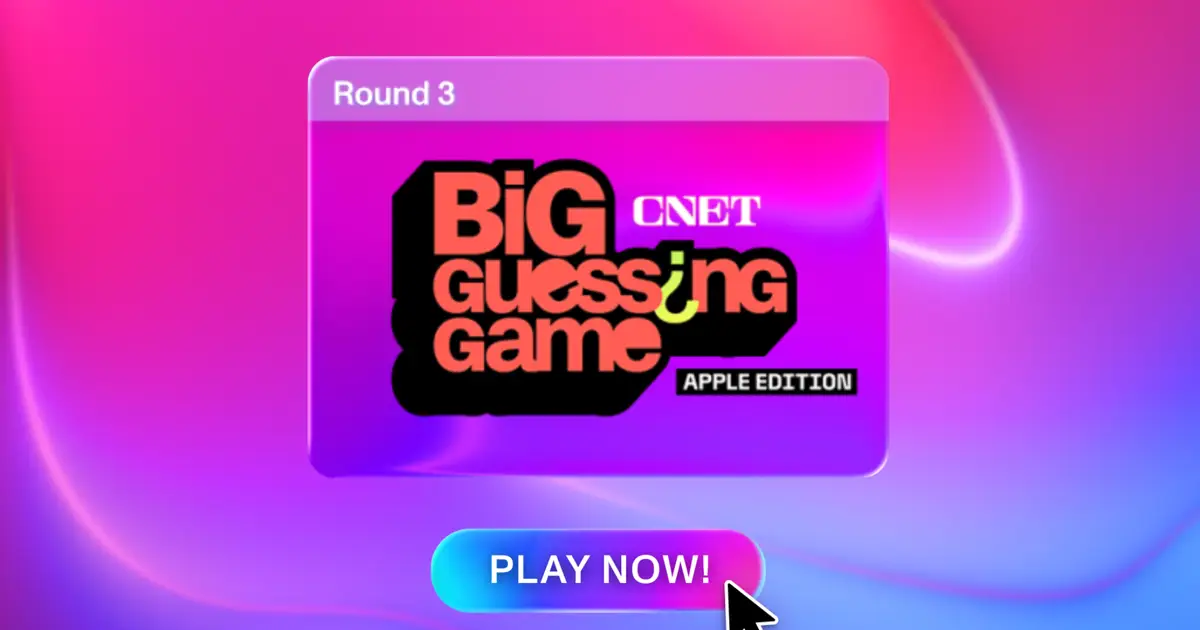 Win an Apple Watch – Round 3 of CNET’s Guessing Game Is Live Now