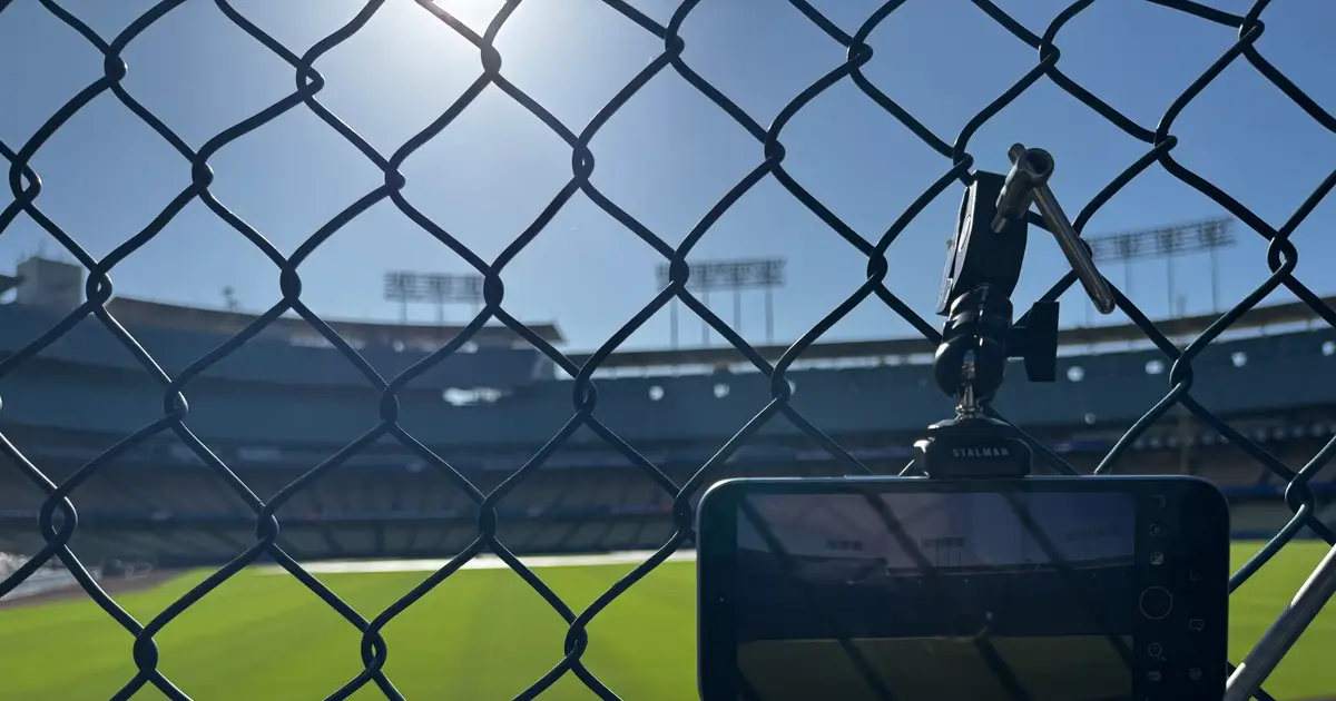 Apple’s MLB Dodgers Live Broadcast Was Shot With iPhone 18 Pro Max
