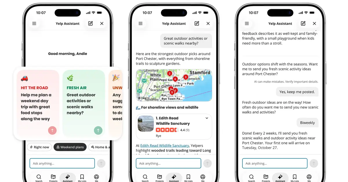 Yelp’s AI Assistant Can Call a Restaurant and Join the Waitlist for You