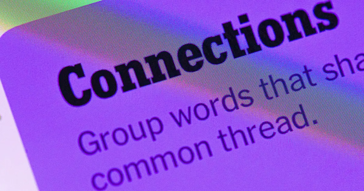 Today’s NYT Connections Hints, Answers and Help for July 20, #1135