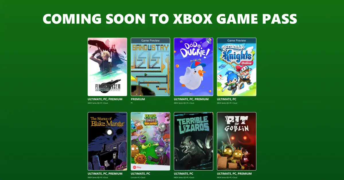 Cloud Strife, Sephiroth and Other FF7 Characters Land on Xbox Game Pass Soon