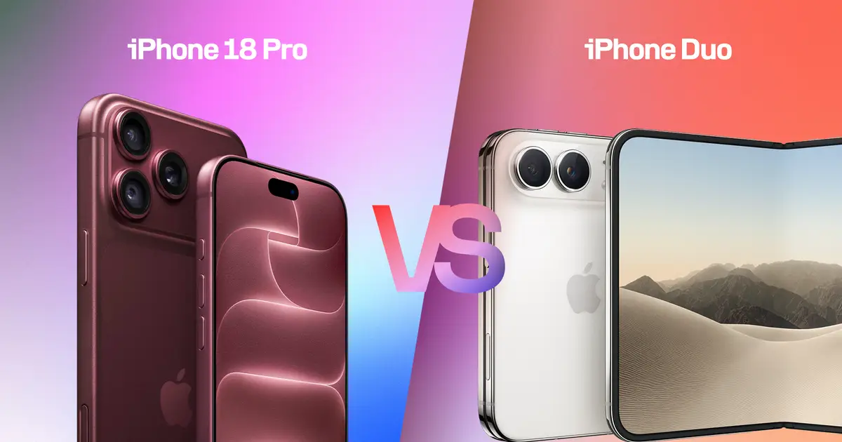 iPhone 18 Pro vs. iPhone Duo: Comparing Apple’s New Pro Phone Against Its First Foldable