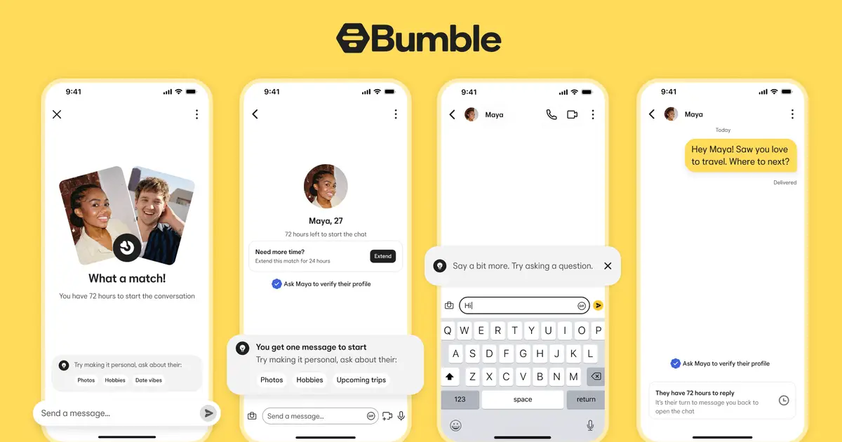 Bumble Changes the Feature That Made It Different From Other Dating Apps