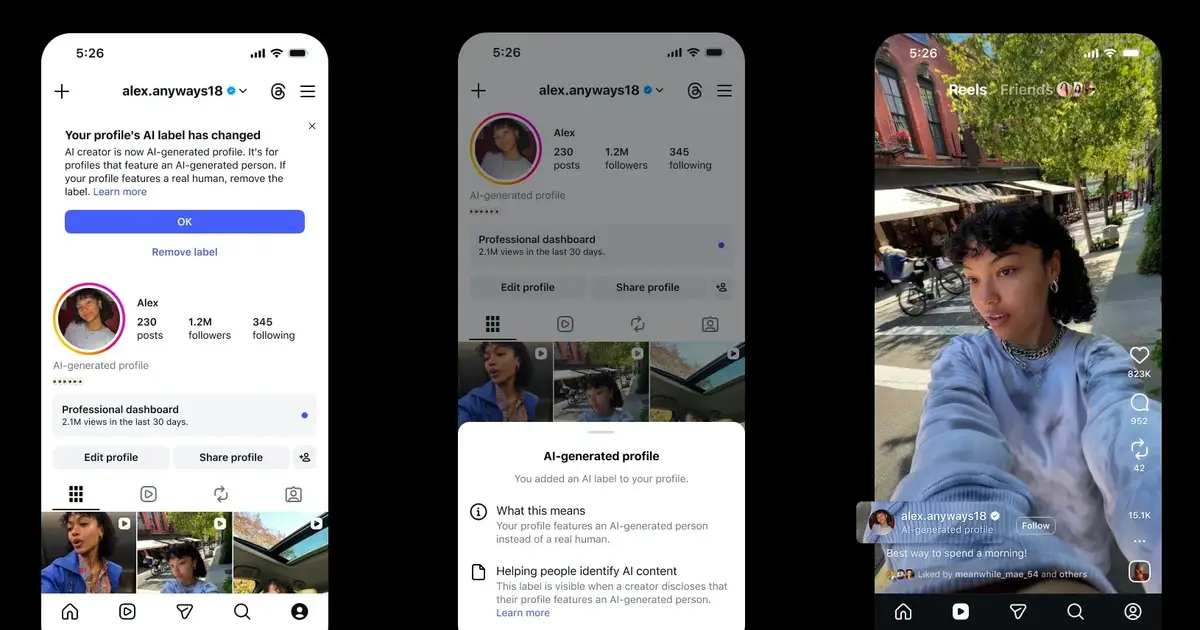 Instagram Says It’s Pulling the Mask Off AI Influencers