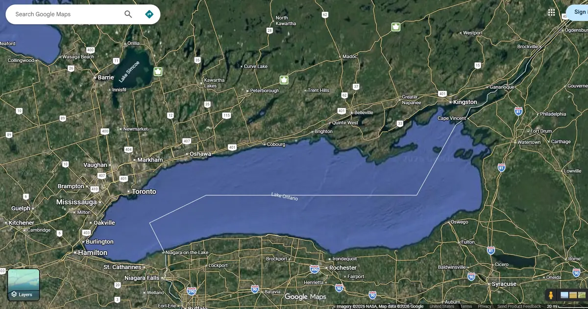 Will Map Apps Rename Lake Ontario After Trump’s Order? It’s Too Soon to Say