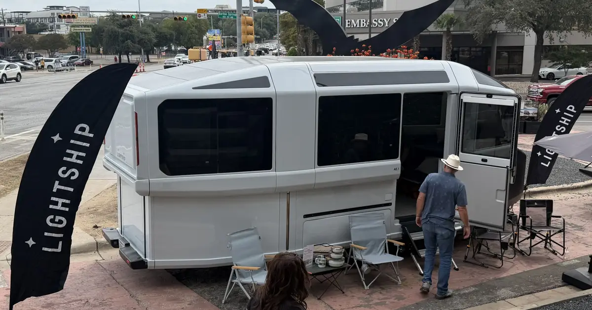 I Visited Lightship’s AE.1 EV Travel Trailer, and Now I Want to Take an Off-the-Grid Road Trip