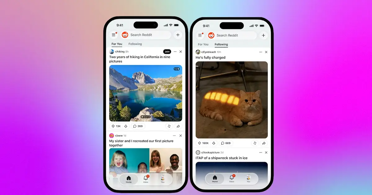 Reddit Is Adding ‘For You’ and ‘Following’ Feeds