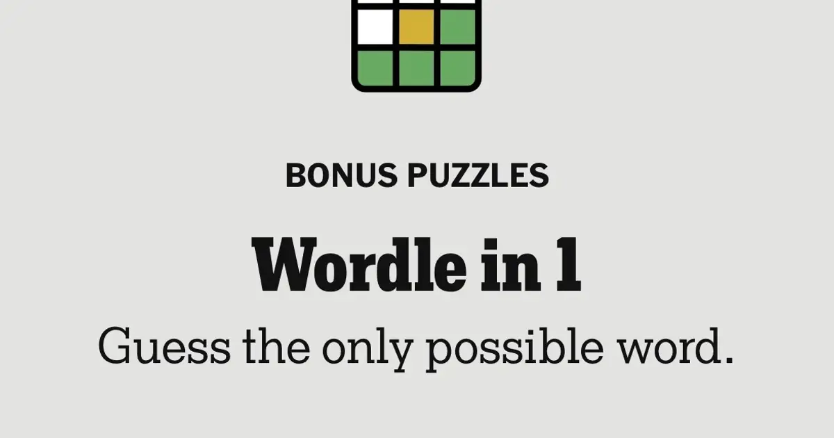 The New York Times Just Dropped a Brand-New Wordle Spinoff
