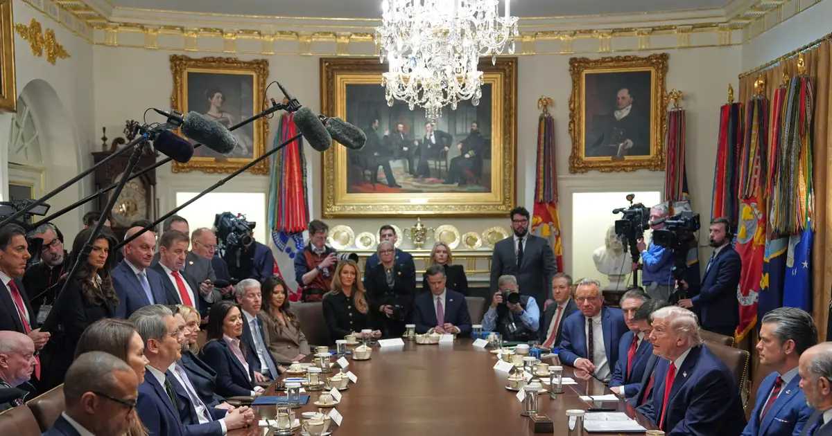 FACT FOCUS : A look at false and misleading claims made during Trump first Cabinet meeting of 2026
