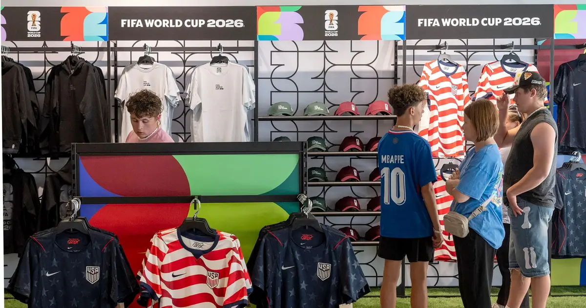 FIFA World Cup 2026 retail pop - up stores are opening across the Los Angeles region this week