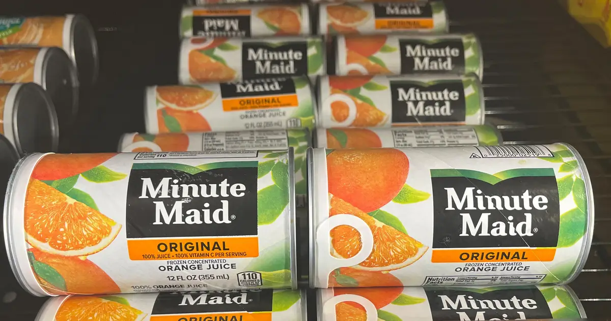 After 80 years , Minute Maid frozen canned juices are getting put on ice