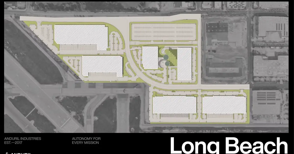 Defense company Anduril Industries announces plans for major new campus in Long Beach