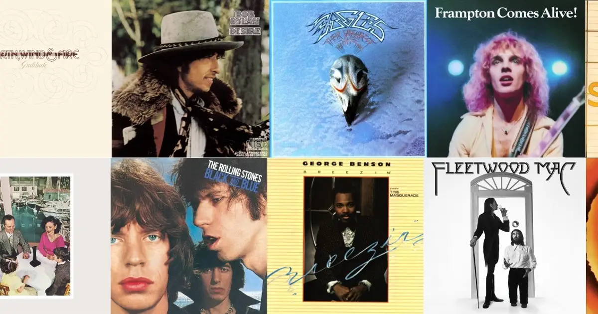 50 years later : 11 classic albums that hit No . 1 on the charts in 1976