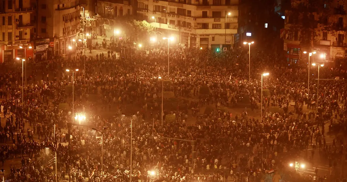 Today in History : January 28 , protesters opposed to Mubarak rule seize Cairo
