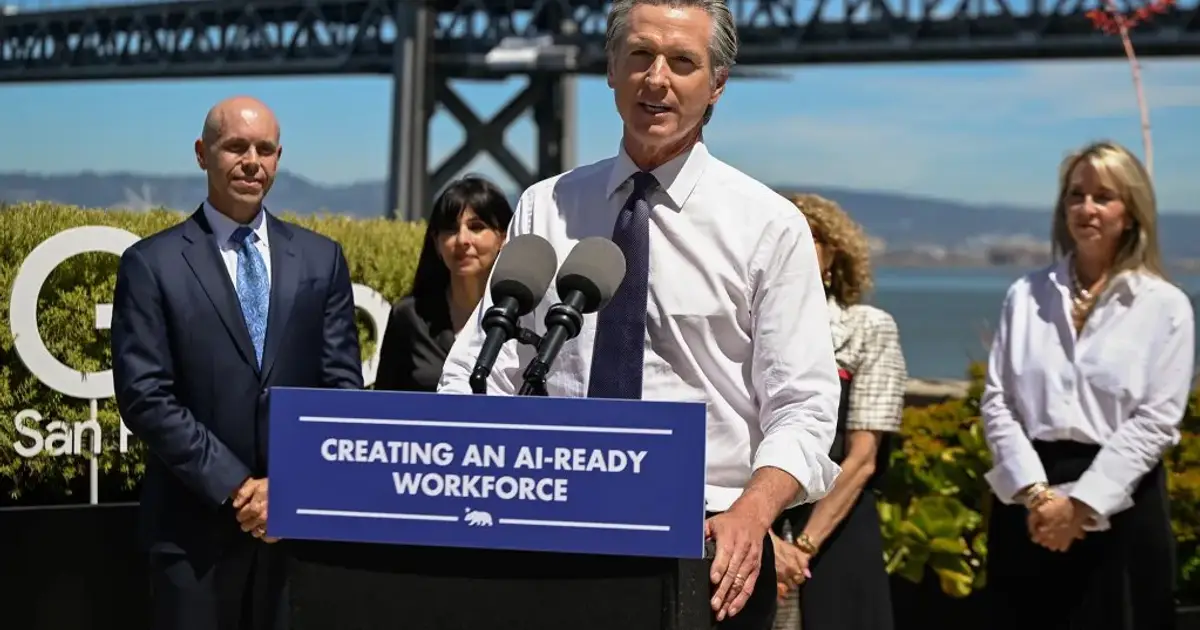 Walters : Union leaders warn Newsom their campaign support hinges on his AI stance