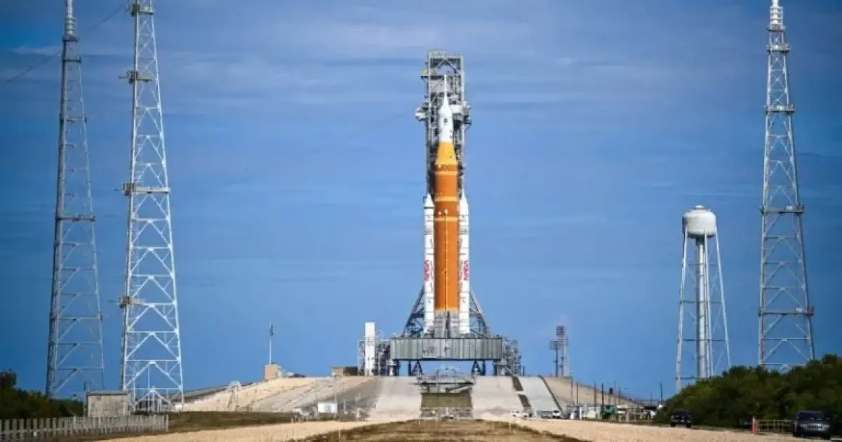 NASA Loads Rocket with Propellant for Key Moon Mission Test