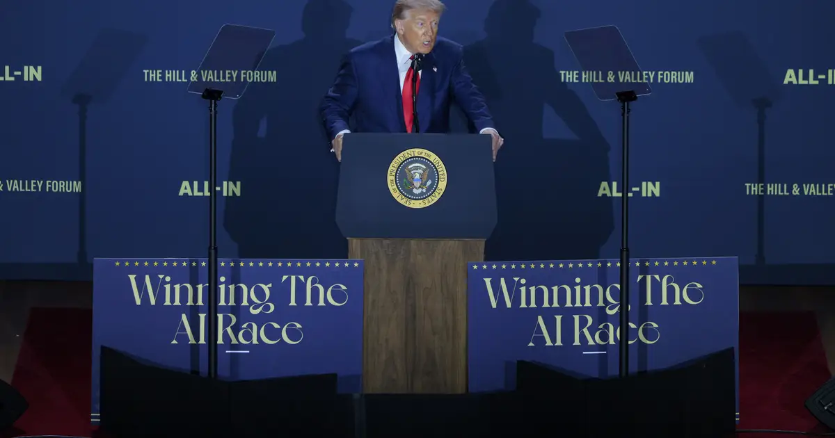 Now Trump says he's creating an AI Force