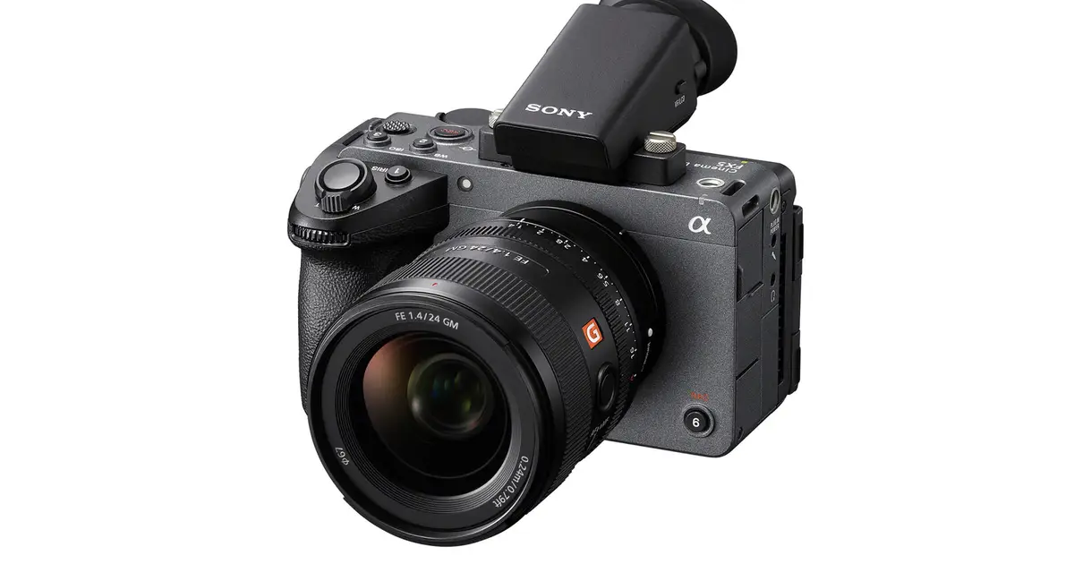 Sony's FX5 cinema camera finally offers open gate and RAW 5K recording