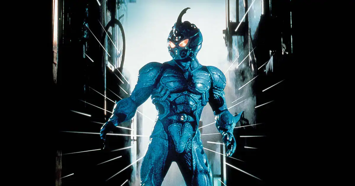 Steve Wang says his cult classic sci - fi action movie Guyver : Dark Hero is getting a 4K release with tons of extras