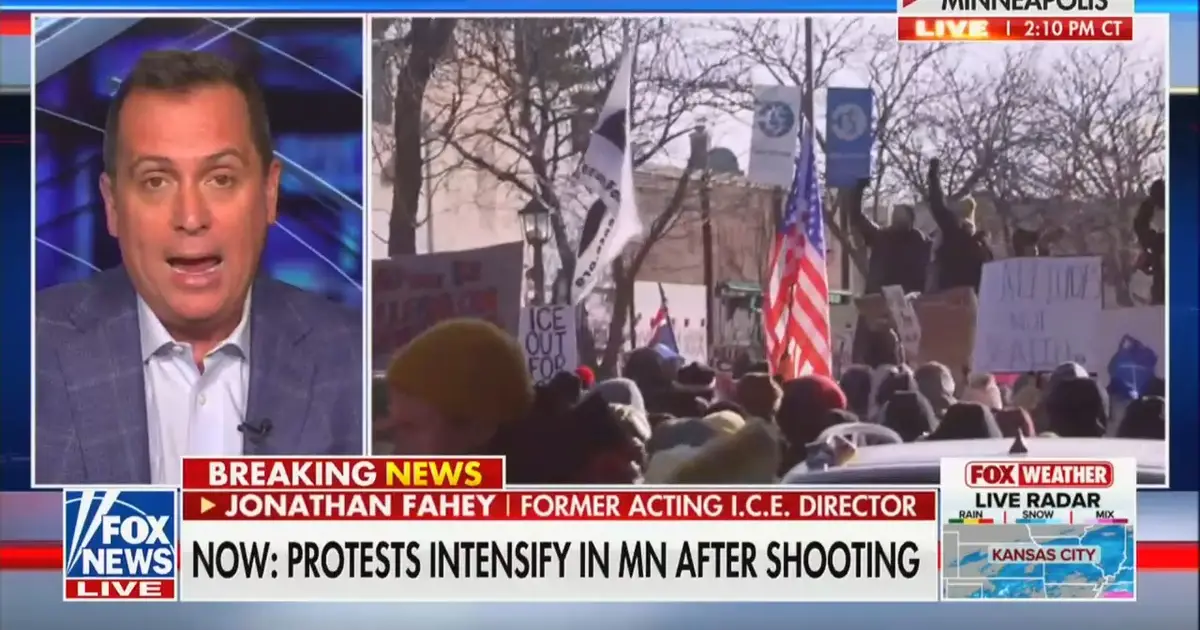 Ex - ICE Boss Slams Tim Walz for Civil War - Era Subversion