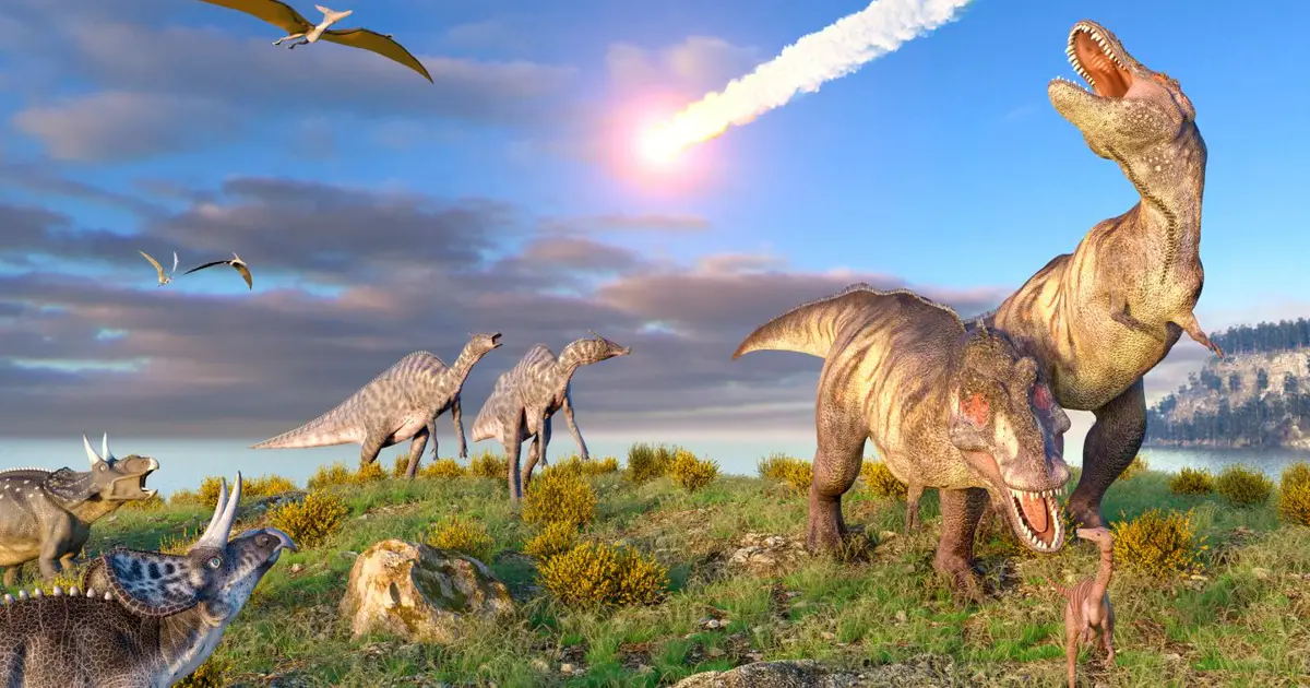Asteroid strike caused global firestorm that incinerated the dinosaurs