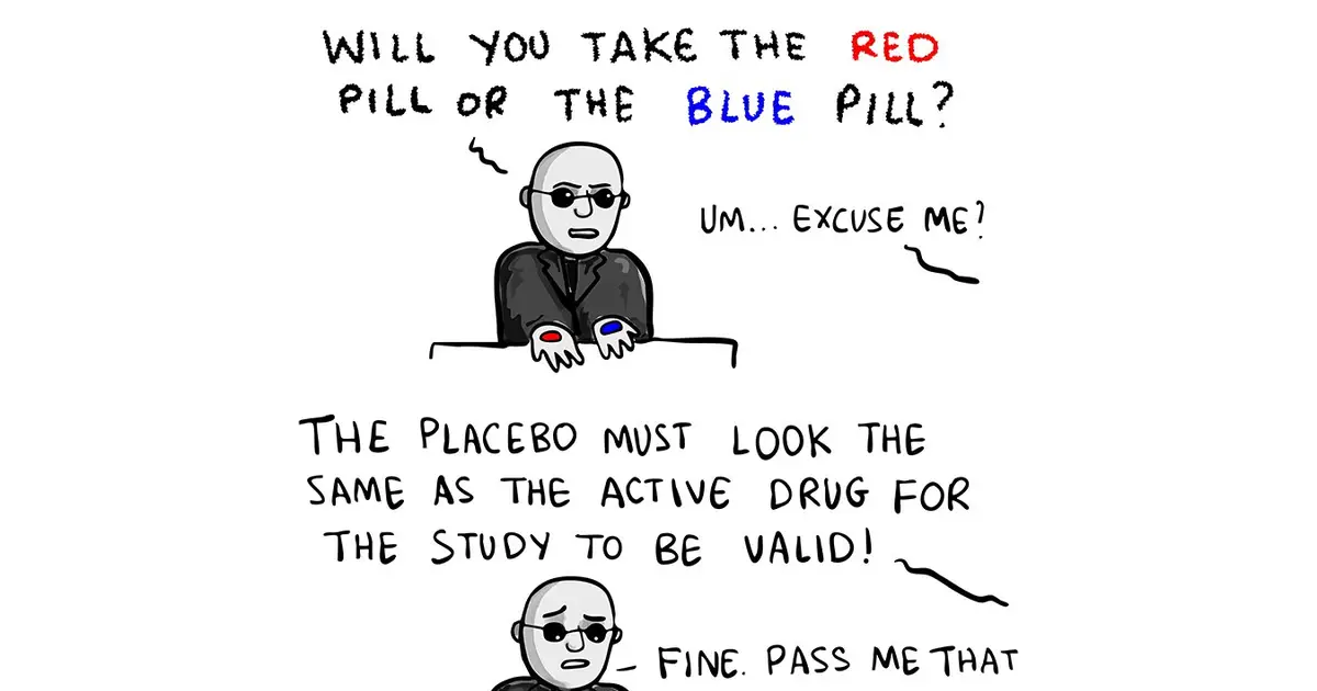 Twisteddoodles: ‘Will you take the red pill or the blue pill?’