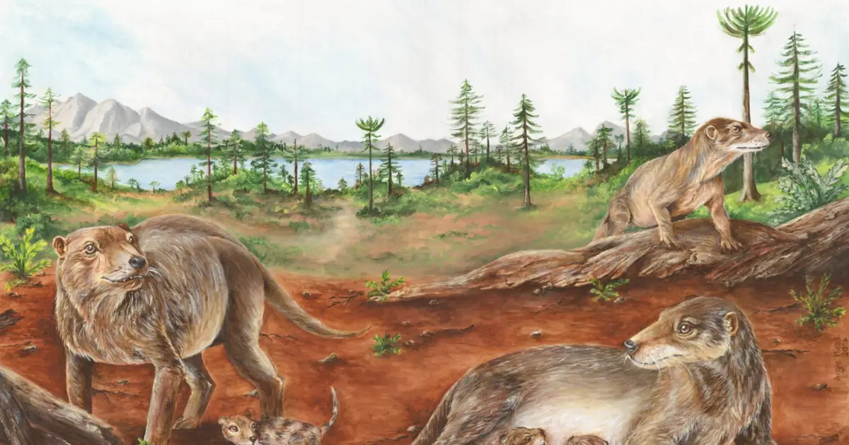 Mammal ancestors were giving birth to live young 236 million years ago