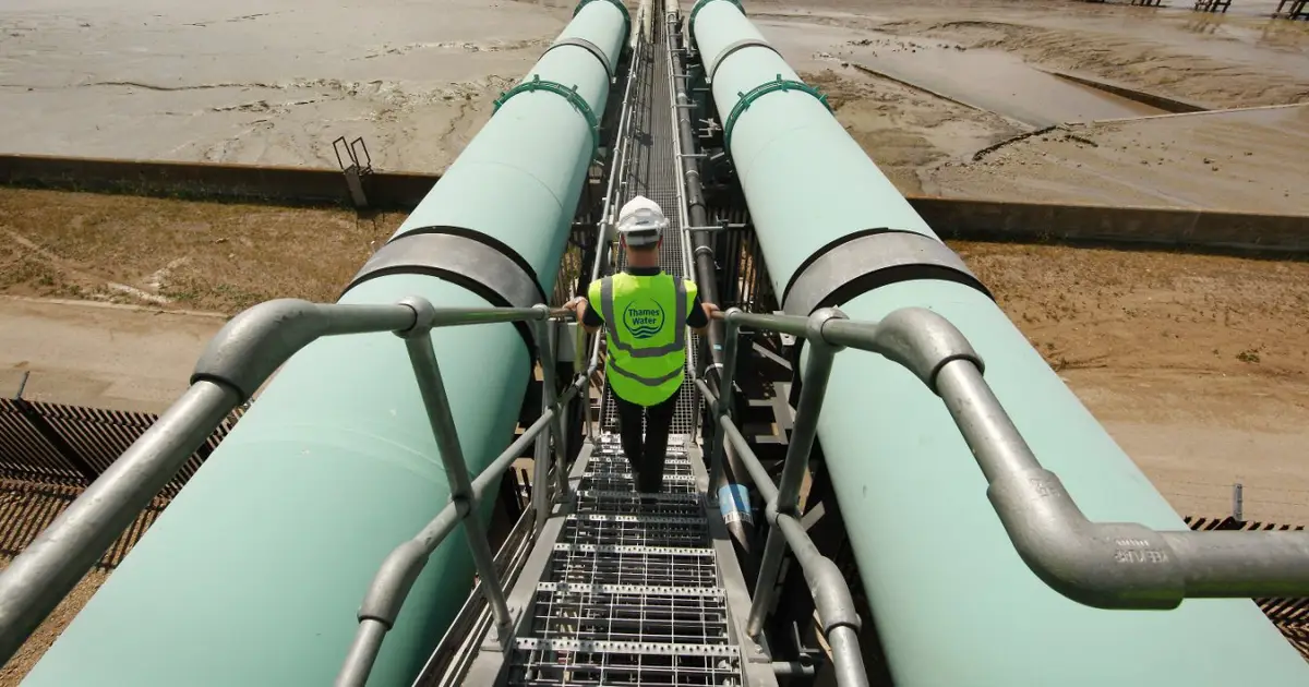 Britain’s only desalination plant remains idle during drought