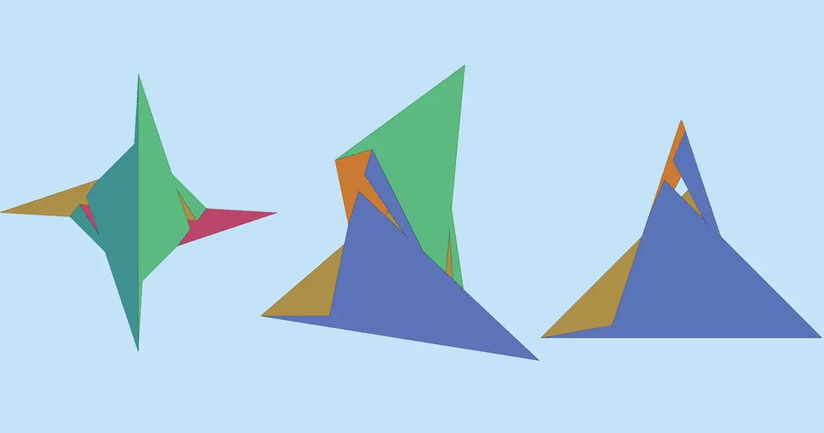 Mathematician discovers rare eight-faced shape