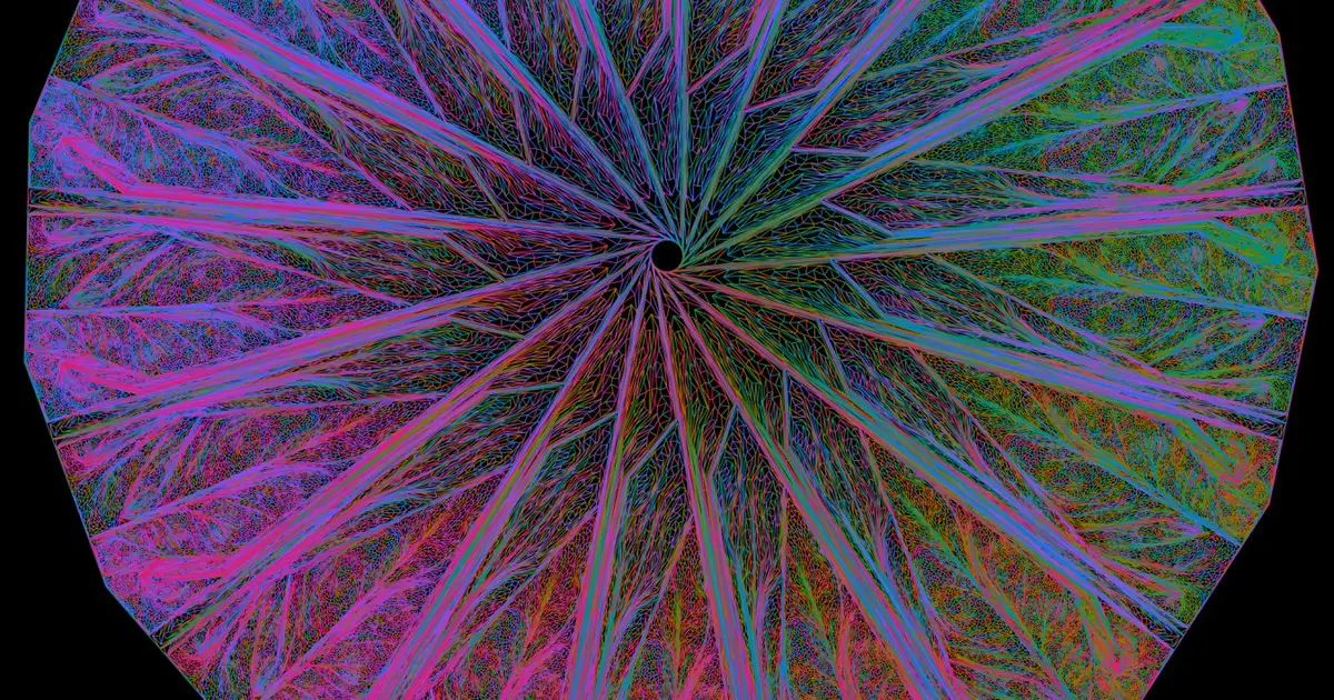 AI finds bafflingly complex but beautiful symmetrical Venn diagram