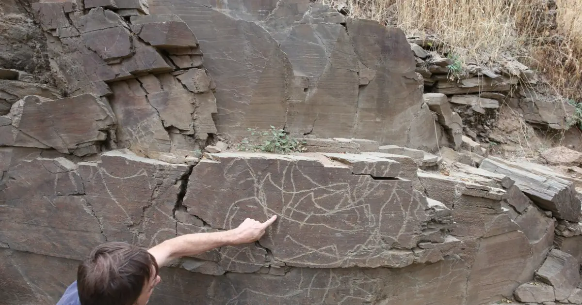 Archaeologists are uncovering the meaning of a unique rock art site