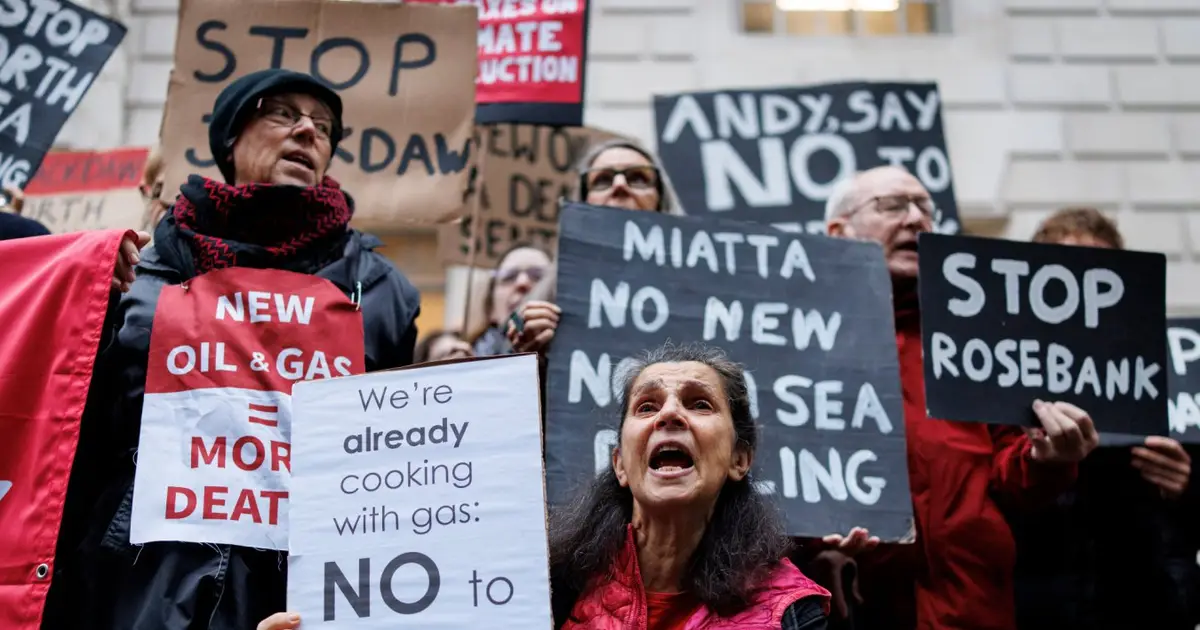 UK’s rewards for North Sea drilling will be droughts, floods and fires