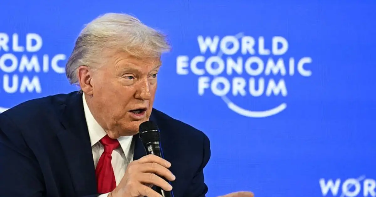 Trump rules out military force to acquire Greenland during World Economic Forum speech