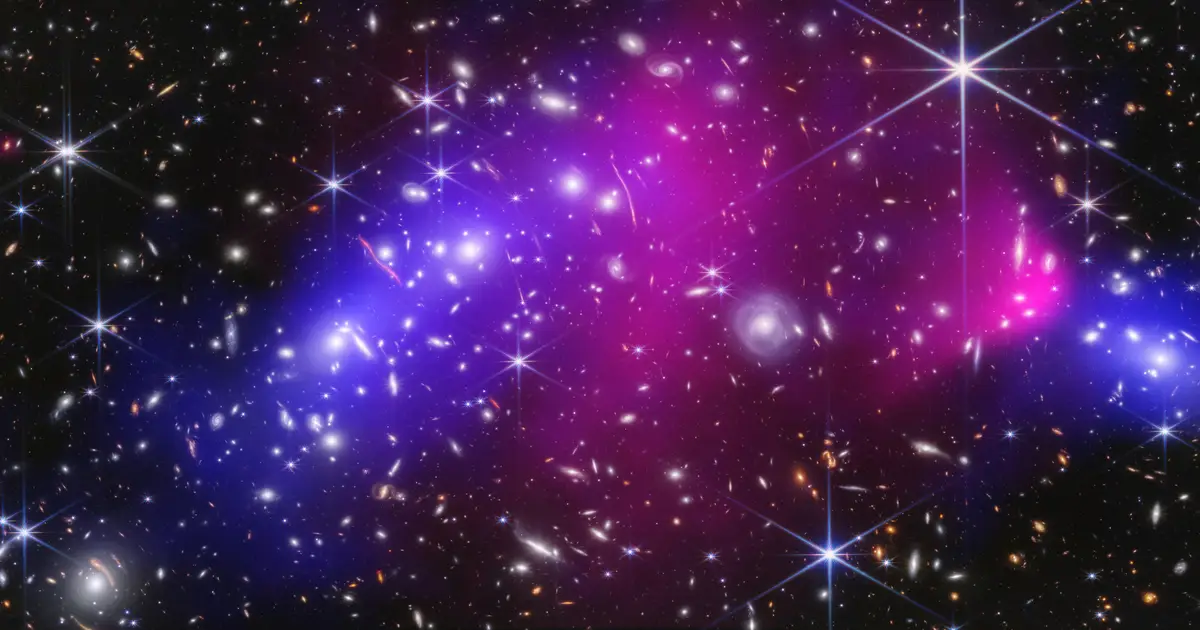 Mysterious dark matter may be better understood through a new map of far - off galaxies