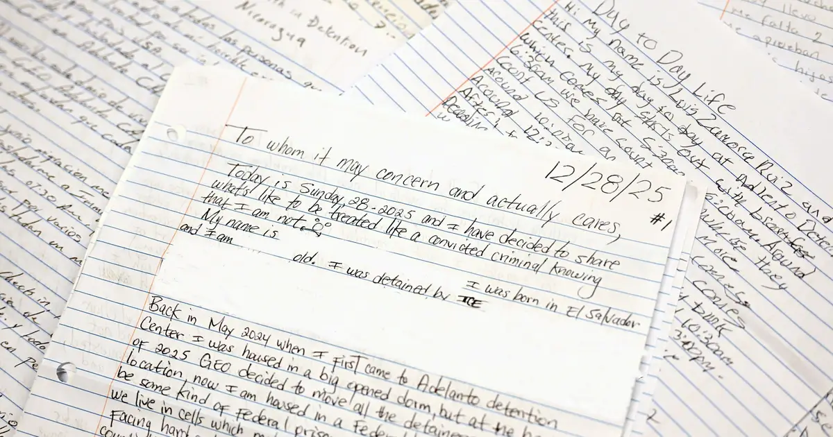 It will drive you crazy : Letters reveal what life is like inside Adelanto ICE detention center – Paradise Post