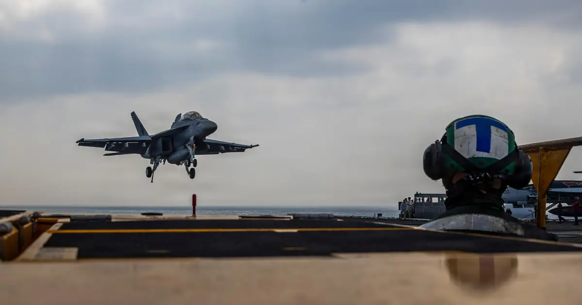 US aircraft carrier arrives in Middle East as tensions with Iran high