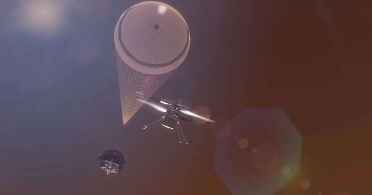 NASA's Next-Gen Mars Helicopter Rotors Have Broken The Sound Barrier in Tests