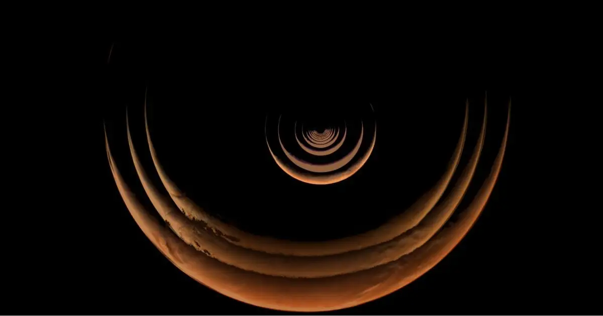 NASA's Psyche Mission Captured an Eerie Timelapse of Its Flyby of Mars