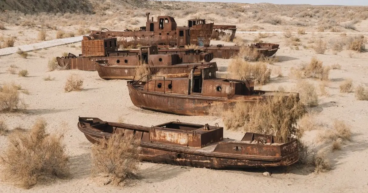 The Aral Sea Has Been Drying Up For 60 Years. New Research Shows It's Also Releasing Massive Amounts of Carbon