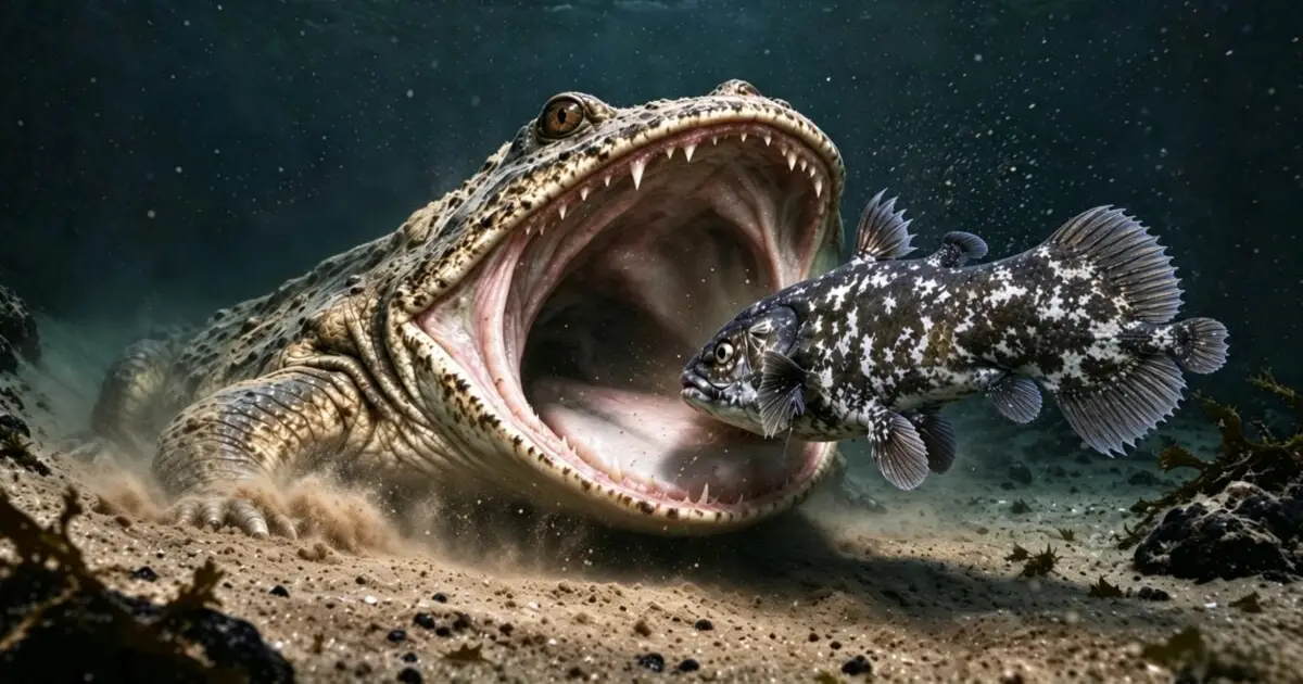 An Armored Amphibian That Lived Its Whole Life at Sea? It's a Fossil First