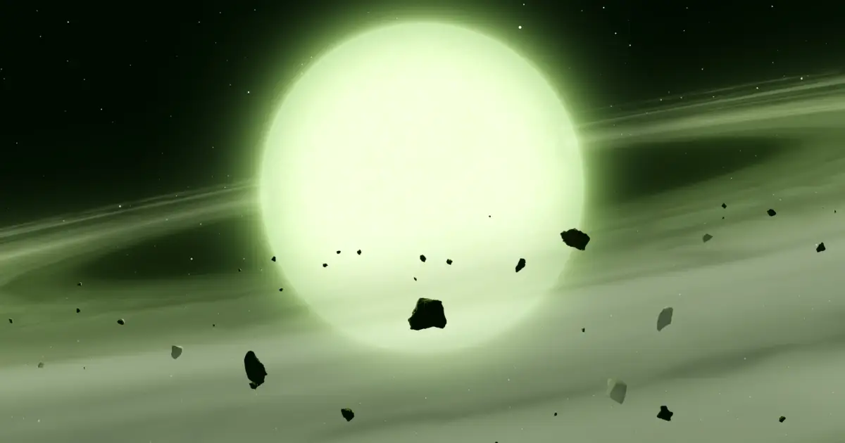In a First, Astronomers Reveal a Dead Star Glowing an Eerie Shade of Green