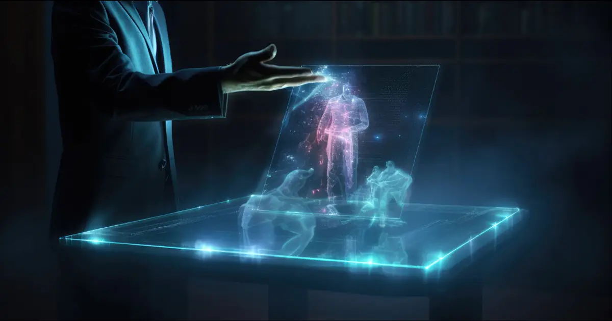 Could the Future of Communication Be Holographic ?