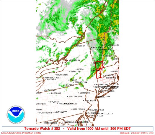 SPC Tornado Watch 352