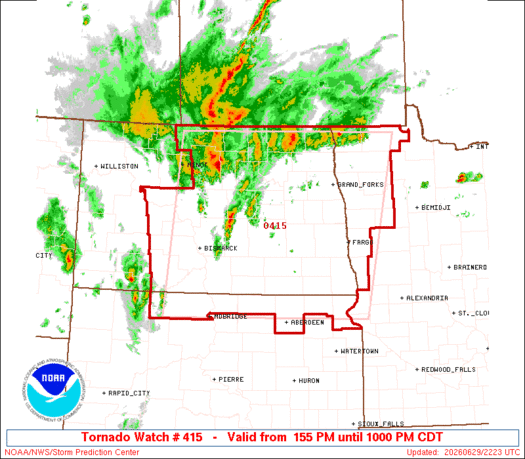 SPC Tornado Watch 415