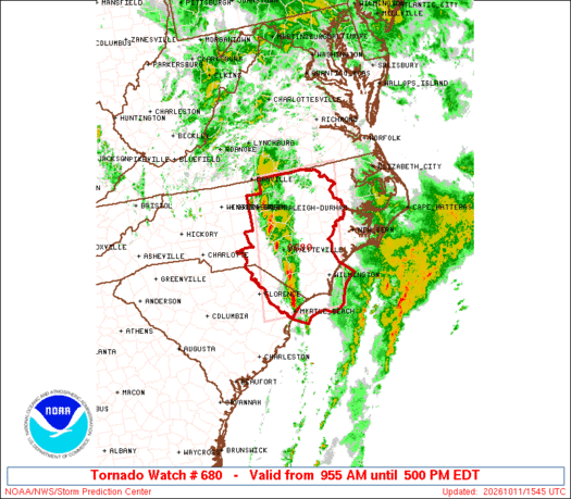 SPC Tornado Watch 680