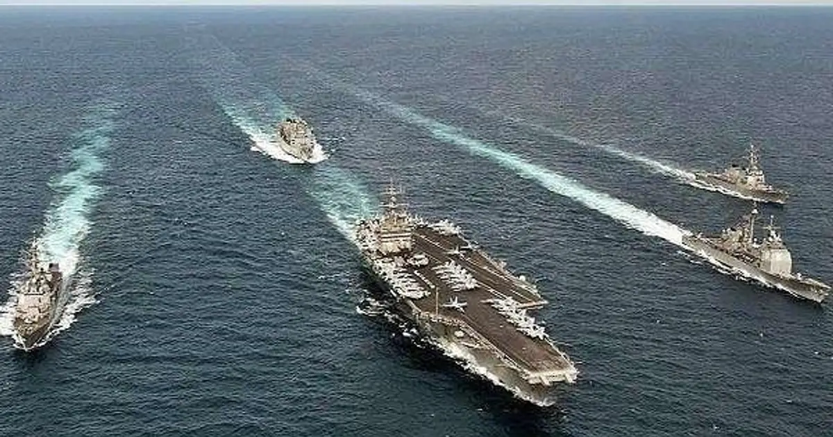Trump says US still watching Iran , fleet sailing to region ; Military intervention in Iran  not the preferred option  says France